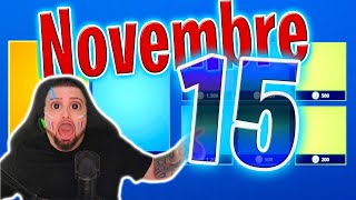 Boutique Fortnite Daujourdhui 15 Novembre 2025  Boutique Du Jour