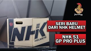 NHK HELM S1 GP PRO PLUS SOLID | STAR WHITE | GPPRO DOUBLE VISOR