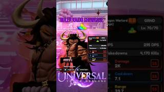 Kaido E1 Ruler Showcase In Universal Tower Defense X #roblox #ytshorts #universaltowerdefense