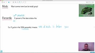 Important statistics terms (2/2) - Descriptive Statistics [IB Math Studies Revision Course]