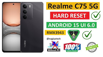 Realme C75 5G Hard Reset RMX3943 | Pattern, PIN, Password Unlock | Hard Reset - New Trick 2025 |