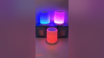 JK-671 Touch Lamp Portable Speaker With Bluetooth Calling
