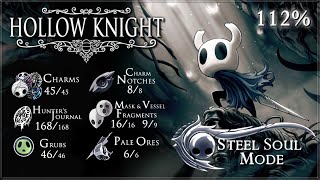 Hollow Knight [PC] - Steel Soul Mode / 112% Walkthrough / All Extras, DLC's & Sidequests