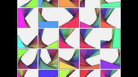 Overlap colors. Draw by openFrameworks