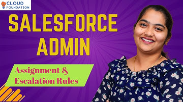 Assignment & Escalation Rules in Salesforce Admin | Salesforce Admin Tutorial | CloudFoundation