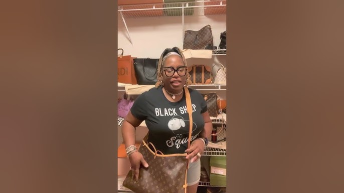 louis vuitton neverfull mm vs gm plus size｜TikTok Search