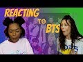 REACTING TO BTS FOR THE FIRST TIME