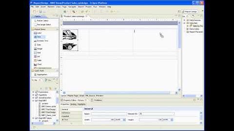 BIRT  : Report Designeing Tutorial    Part 1