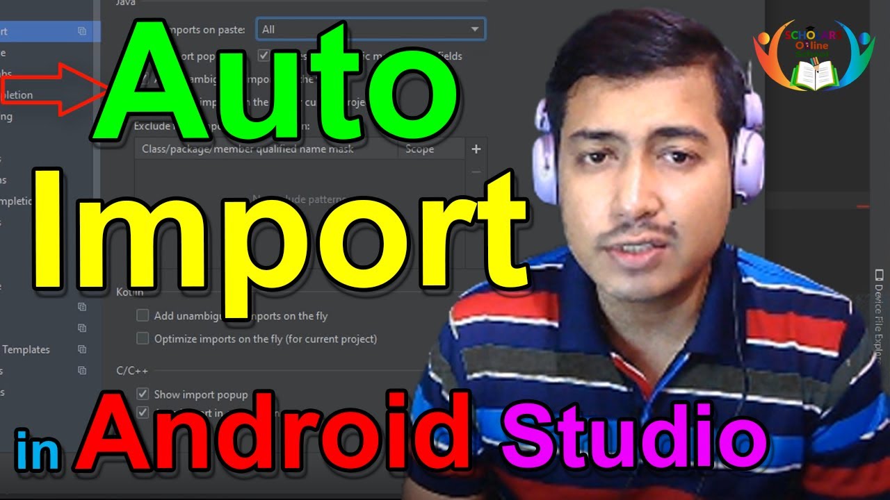 Android Studio Auto Import Not Working