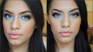 Spring makeup tutorial (evening look with pastel)
PRODUCTS USED
tarte clean slate primer
makeup forever mat velvet foundation
espresso(brows)
painterly paint pot primer
sigma palette warm neutrals
oyster sand
cinnamon
cozy
russet
balanced
smash box primer limitless
loreal liquid eyeliner
nars radiant creamy concealer
loreal crayon concealer
ben nye pretty pink
hoola bronzer benefit
pinch me blush mac
ALL BRUSHES USED!
http://www.sigmabeauty.com/?Click=146626
FOLLOW ME
http://instagram.com/jennifer_gnzlz
https://www.facebook.com/jennifer.gonzalez.1865
https://twitter.com/jennygnzlz31
flawless skin (foundation routine)
http://www.youtube.com/edit?o=U&video_id=D74pBMWNqhM
Business inquiry
jennygmakeup@gmail.com
Camera
canon 7D
DISCLAIMER
not a sponsored video Spring makeup tutorial (evening look with pastel)