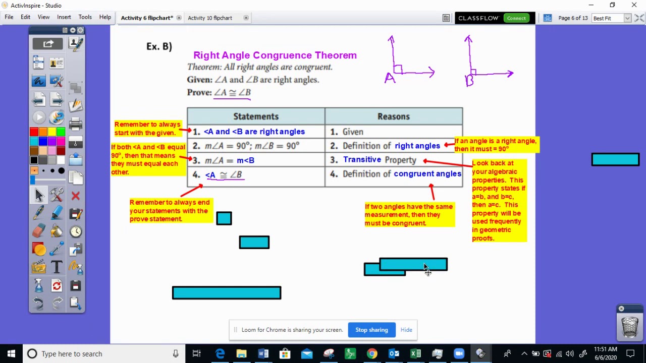 Activity 6 2 Geometric Proofs - YouTube