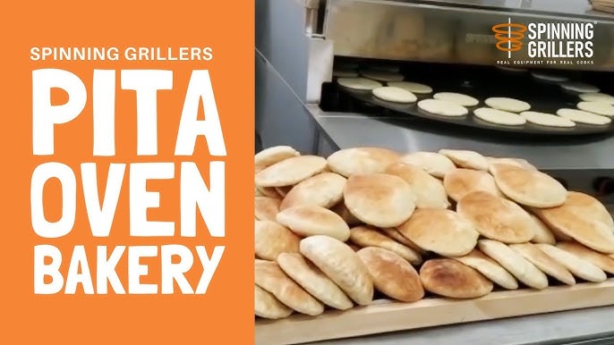 Pita Bread Oven - Naan Oven by Spinning Grillers- Large Capacity - خط خبز  عربي 