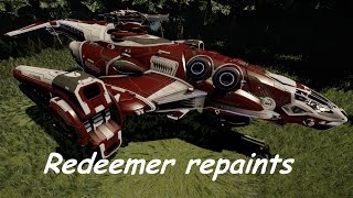 Star Citizen Redeemer planetside repaints