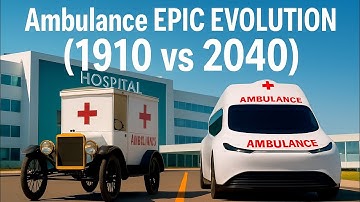  Ambulance Evolution 1910 to 2040 | Epic Transformation From Classic To Future AI Rescue 