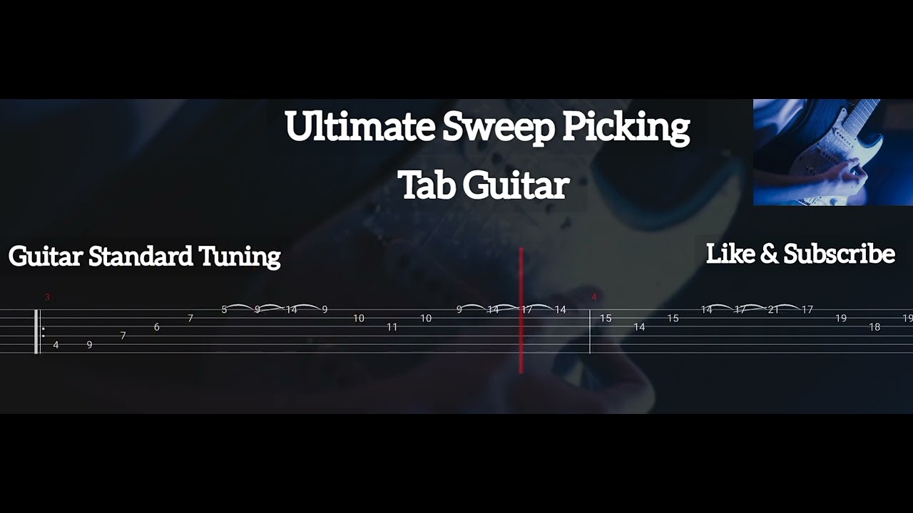 Ultimate Sweep Picking ( Tab Guitar ) YouTube