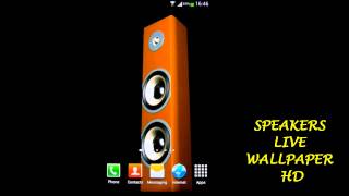 Speakers Live Wallpaper HD