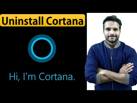 How To Uninstall And Reinstall Cortana In Windows 10 | In Hindi