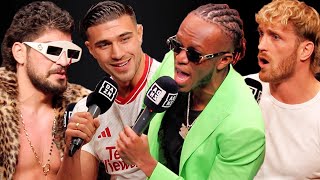 WILDEST MOMENTS from the KSI vs Tommy Fury Prime Card Press Conference