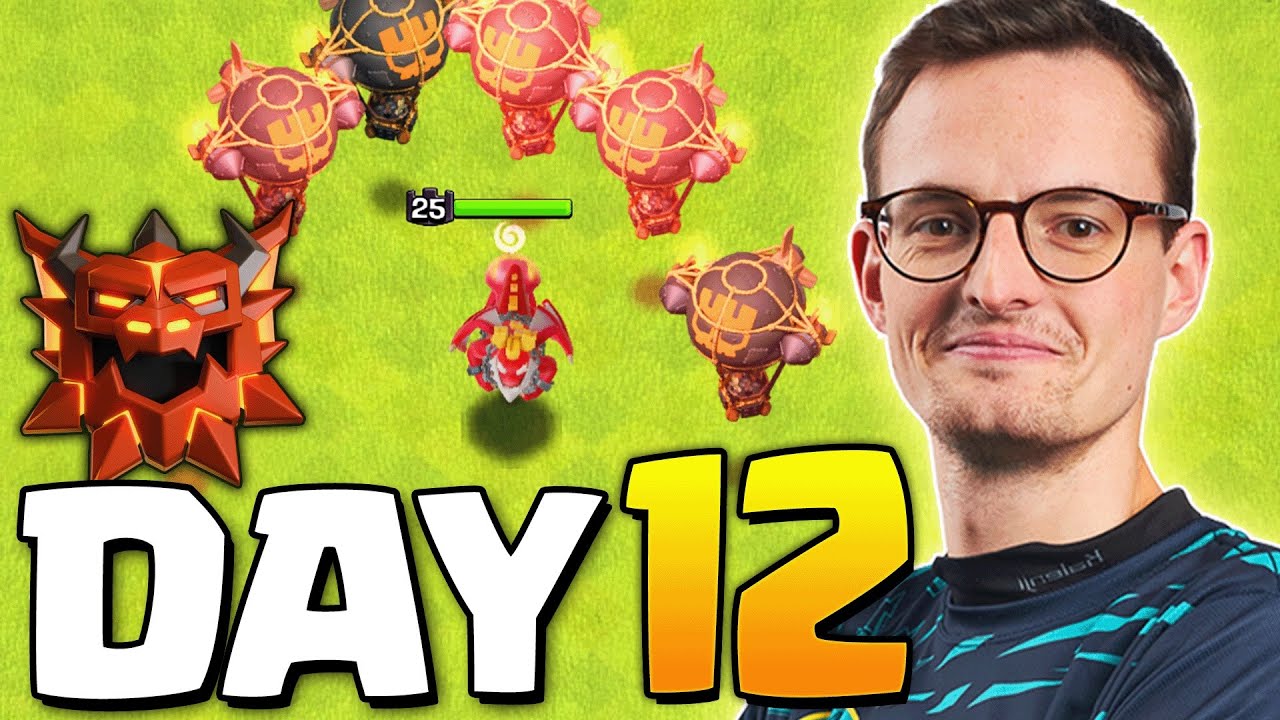 Legend League - March 2026 Day 12 - Fireball Rocket Loon - New Pet 🐦‍⬛ New Heros 🐉