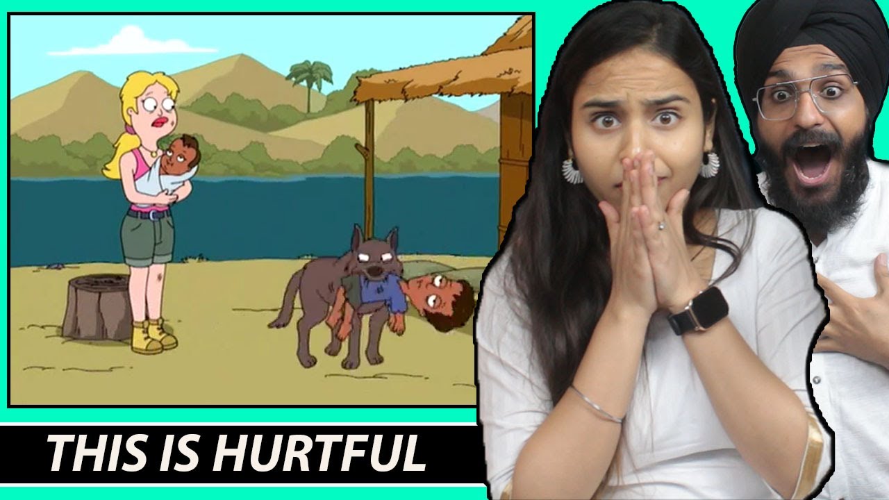 INDIANS REACT TO American Dad Offensive Indian Jokes! | Seth Macfarlane