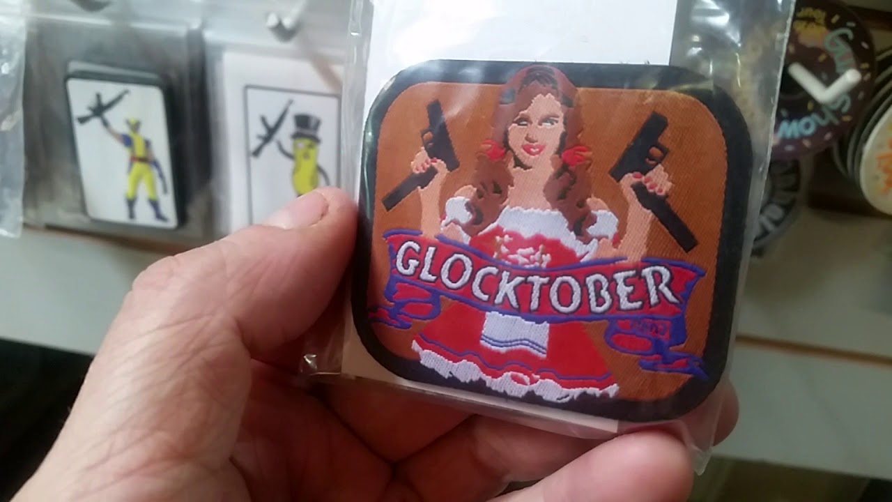Glocktober Patches - Featured at the GearWebsites.com Store gun talk radio