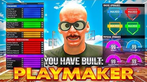 *NEW* PURE PLAYMAKER DEMI GOD BUILD BROKE NBA 2K22! BEST PLAYMAKER BUILD NBA 2K22!