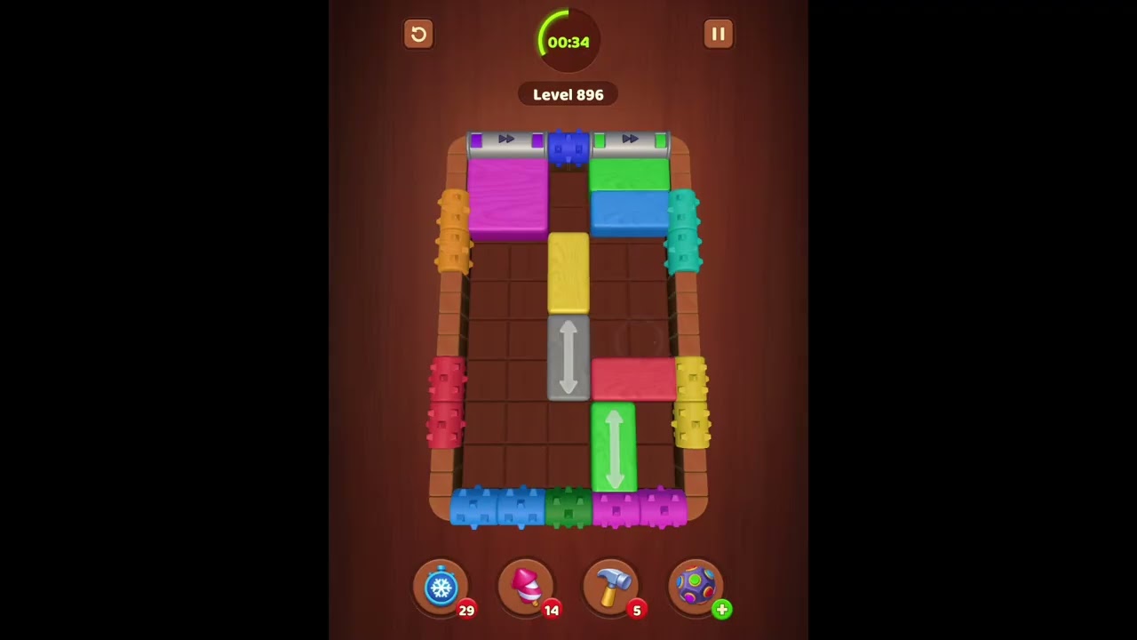 Wood Block Jam Levels 891-892-893-894-895-896-897-898-899-900