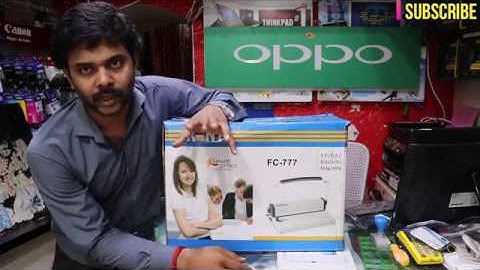 HEAVY DUTY SPIRAL BINDING MACHINE IN  TAMIL