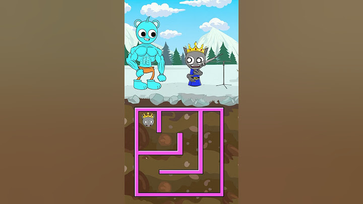 Maze challenge, it's fun, can Micro get out of the maze? - Sprunki memes #animation #short