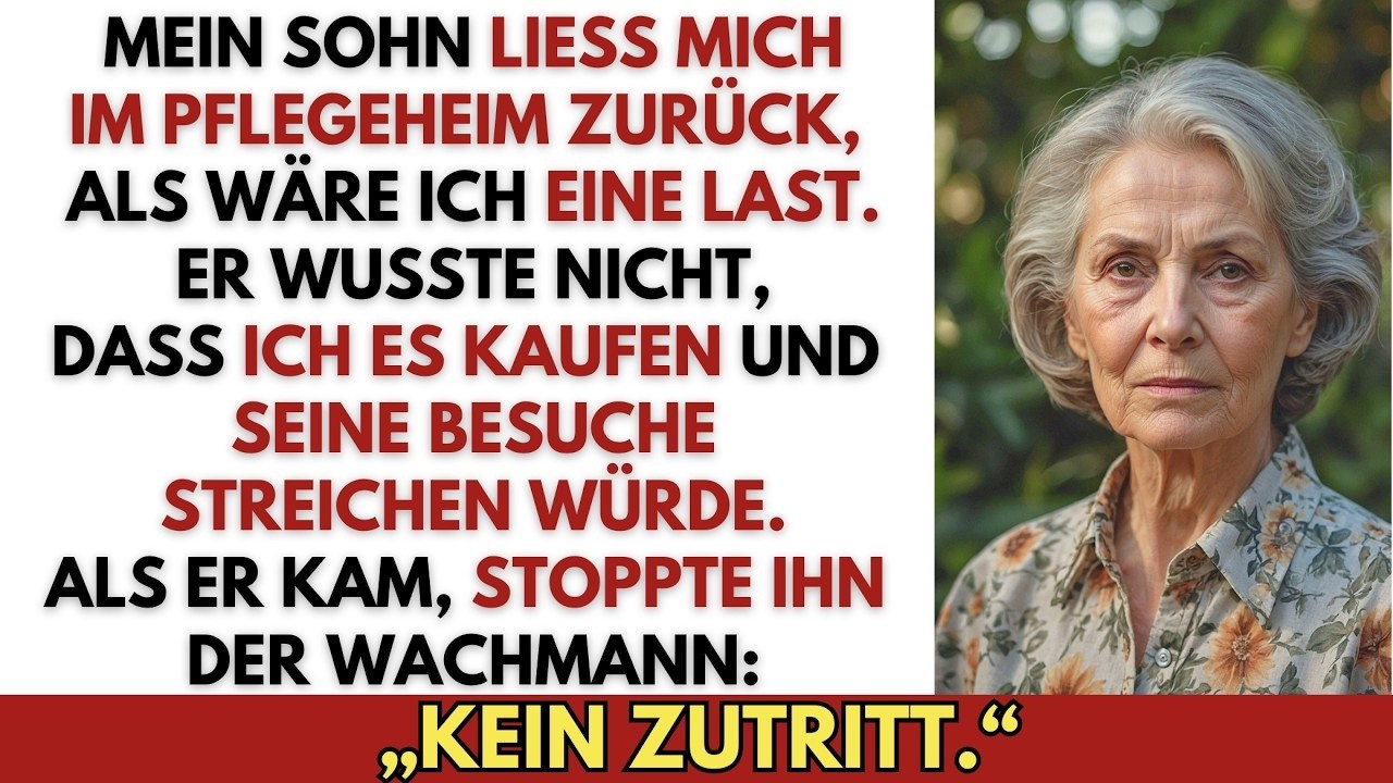 „Mama, unterschreib das bitte“, sagte mein Sohn und schob mir ein Klemmbrett über den Tisch, während seine Frau im Auto sitzen blieb und auf ihr Handy starrte. Ich dachte, wir gehen brunchen –...