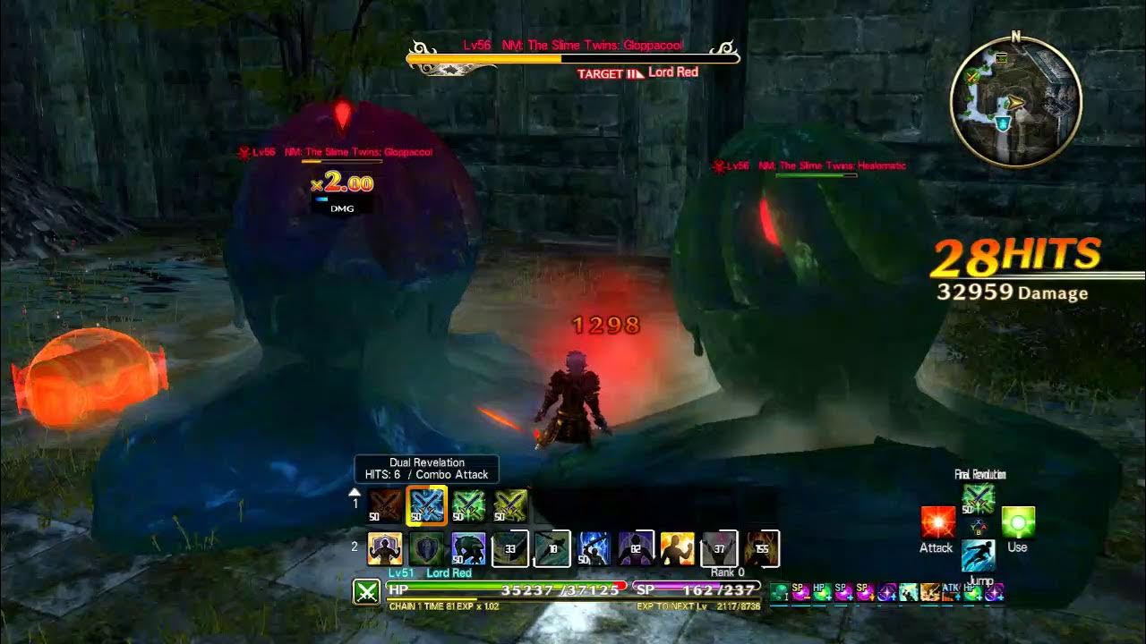 Sword Art Online Hollow Realization Dual Wield Skill Showcase YouTube