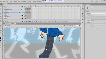 new walk cycle in flash part 2