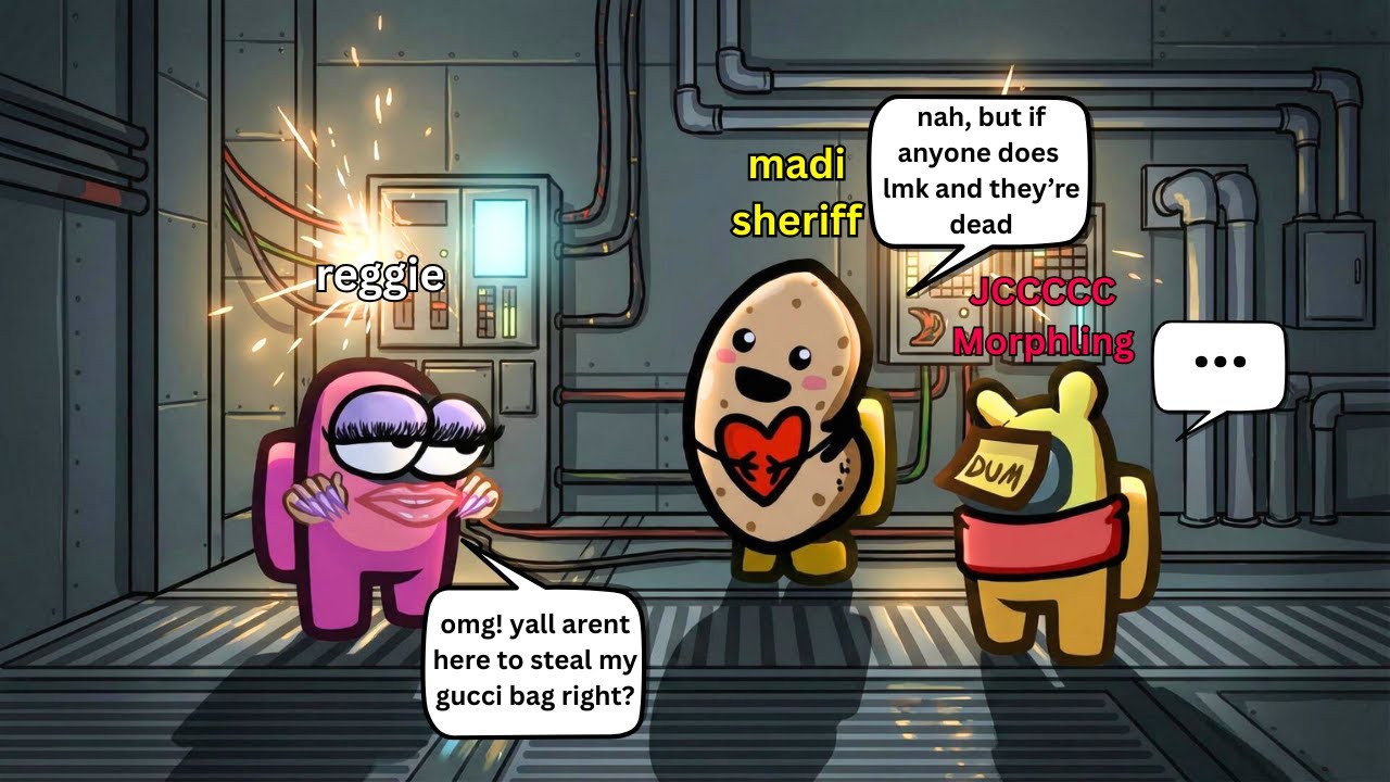 I big brained sheriff | Among Us w/ the crew