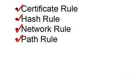Win2008   Software Restriction Using Group Policy
