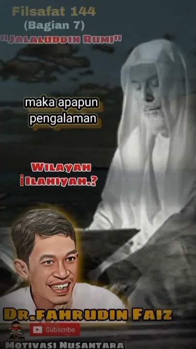 motivasi filsafat - fahrudin faiz (wilayah illahiyah) #shorts #filsafat