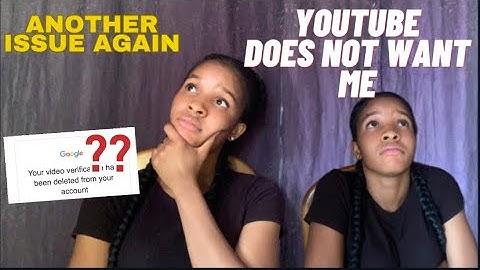 DELETED Video Again || How to solve your Video Verification Deleted From your  Account