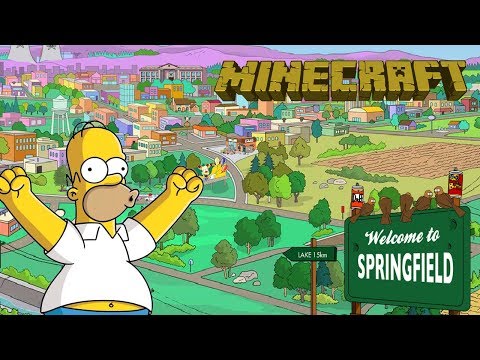 MINECRAFT- CONSTRUINDO SPRINGFIELD VOLTOU!!!!! TEMP.2 EPISÓDIO 2 - LAR DE IDOSOS