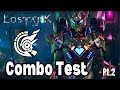 Lost ark scouter  machinist 1transformation combo damage test part 2 casual nonrigorous