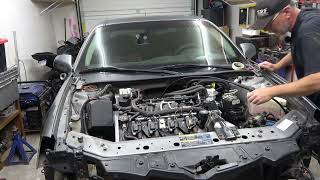 The ONLY Step by Step LS4 Engine Pull on YouTube!  Part 2 of 6 Pontiac Grand Prix GXP