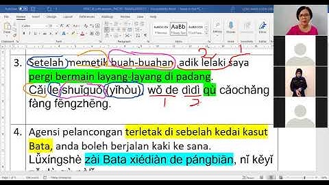 TMC501 MASTERING TRANSLATION (FANYI) SET 1 BY STUDENTS & PM DR LOW HIANG LOON_ZOOM