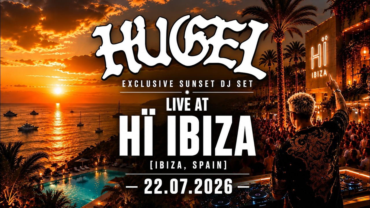 HUGEL - Live @ HÏ IBIZA - EXCLUSIVE SUNSET SET [IBIZA, SPAIN] 22.07.2026