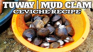 HOW TO PREPARE CLAM CEVICHE | KINILAW NA TUWAY RECIPE