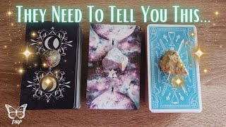 🥺☎️What They *DESPERATELY* Want to SAY TO YOU🌹| PICK-A-CARD