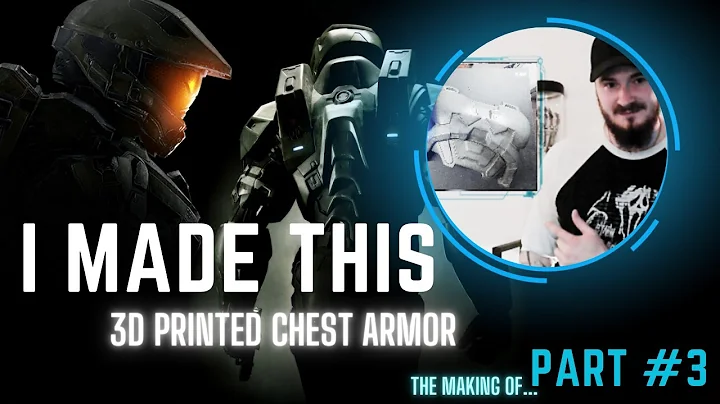 I Built Master Chief Armor Using 3D Printing PART 3