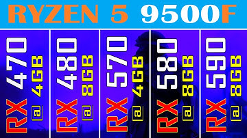 RX 470 vs RX 480 vs RX 570 vs RX 580 vs RX 590 || PC GAMES TEST ||