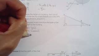 MPM2D 7.2a Application of Similar Triangles 7 2 Day 1 Use Similar Triangles To Solve Problems