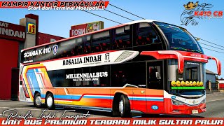 Trip Maospati - Karanganyar W/ Rosalia Indah Avante D2 Scania‼️| ETS 2 Indonesia