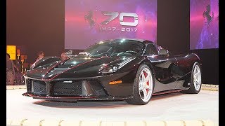 フェラーリ、創設70周年記念車日本初公開＝国技館に歴代モデル