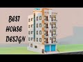       25x50 16 bedroom shop with house design3d house map