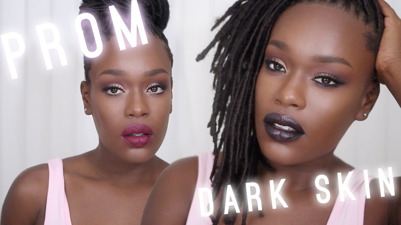 Dark Skin Prom Special Occasion Makeup Tutorial YouTube